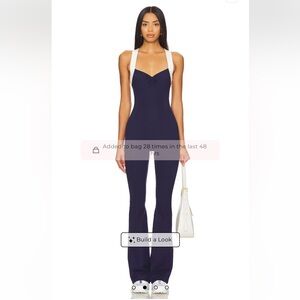 Women's Navy Jumpsuit